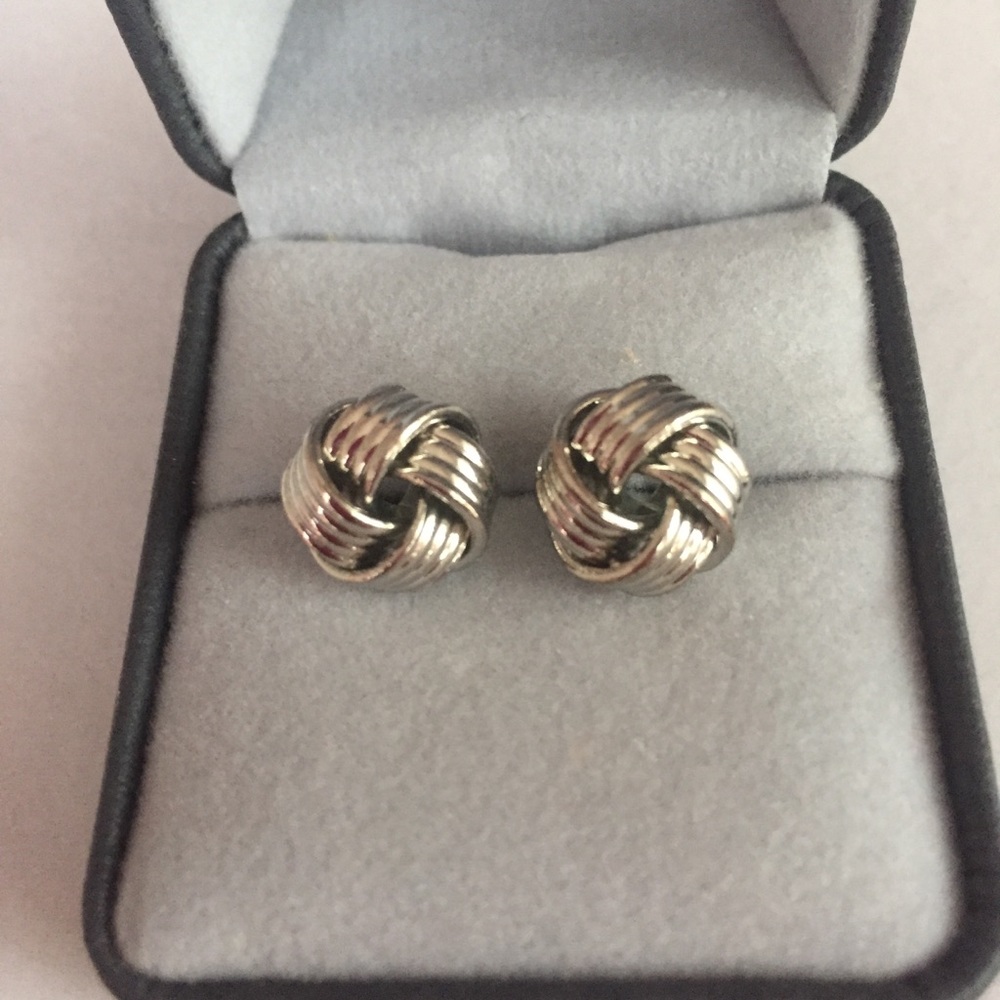 Silvertone Earrings
